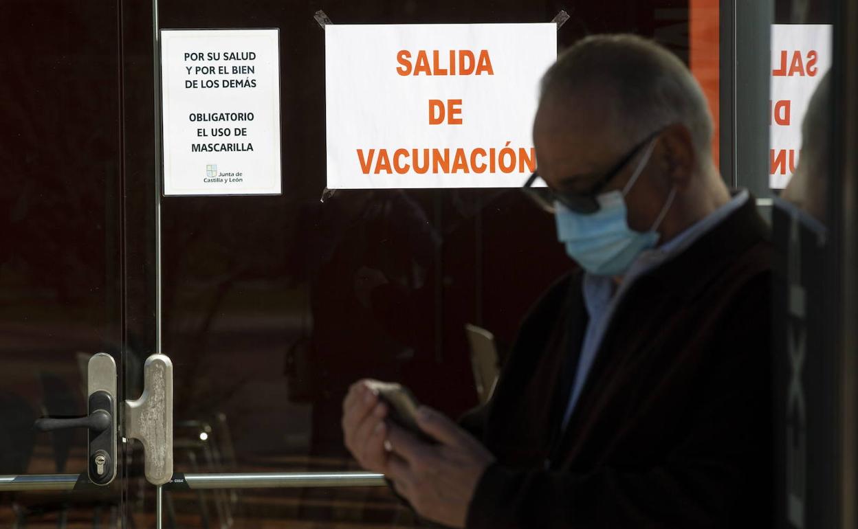 Vacunación en Valladolid. 