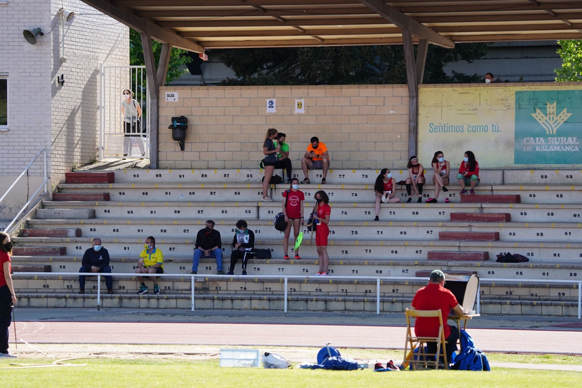 Jornada de atletismo en Las Pistas del Helmántico
