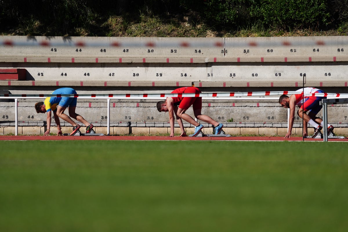 Jornada de atletismo en Las Pistas del Helmántico