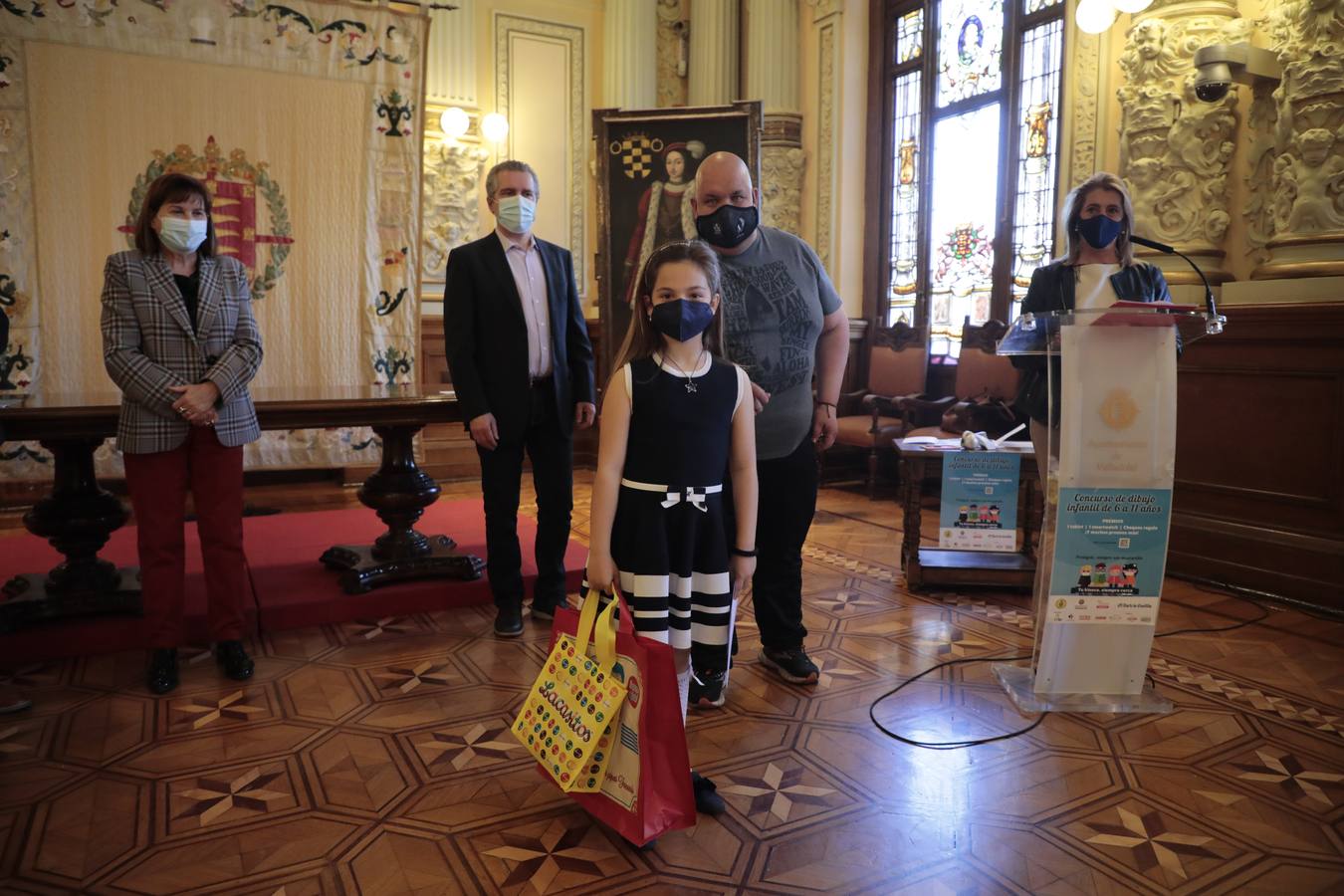 Fotos: Entrega de los premios de concurso de dibujo infantil &#039;Decora tu porta-mascarillas&#039;