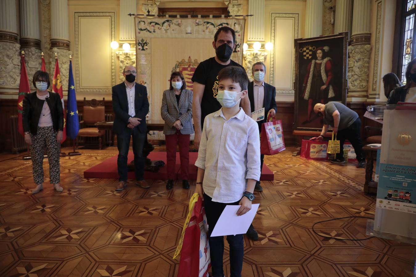 Fotos: Entrega de los premios de concurso de dibujo infantil &#039;Decora tu porta-mascarillas&#039;