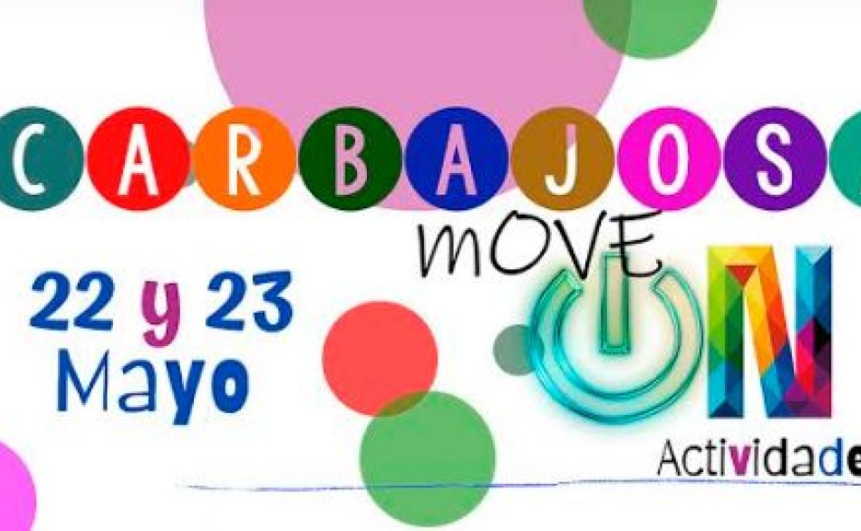 Cartel anunciador de las actividades del fin de semana 