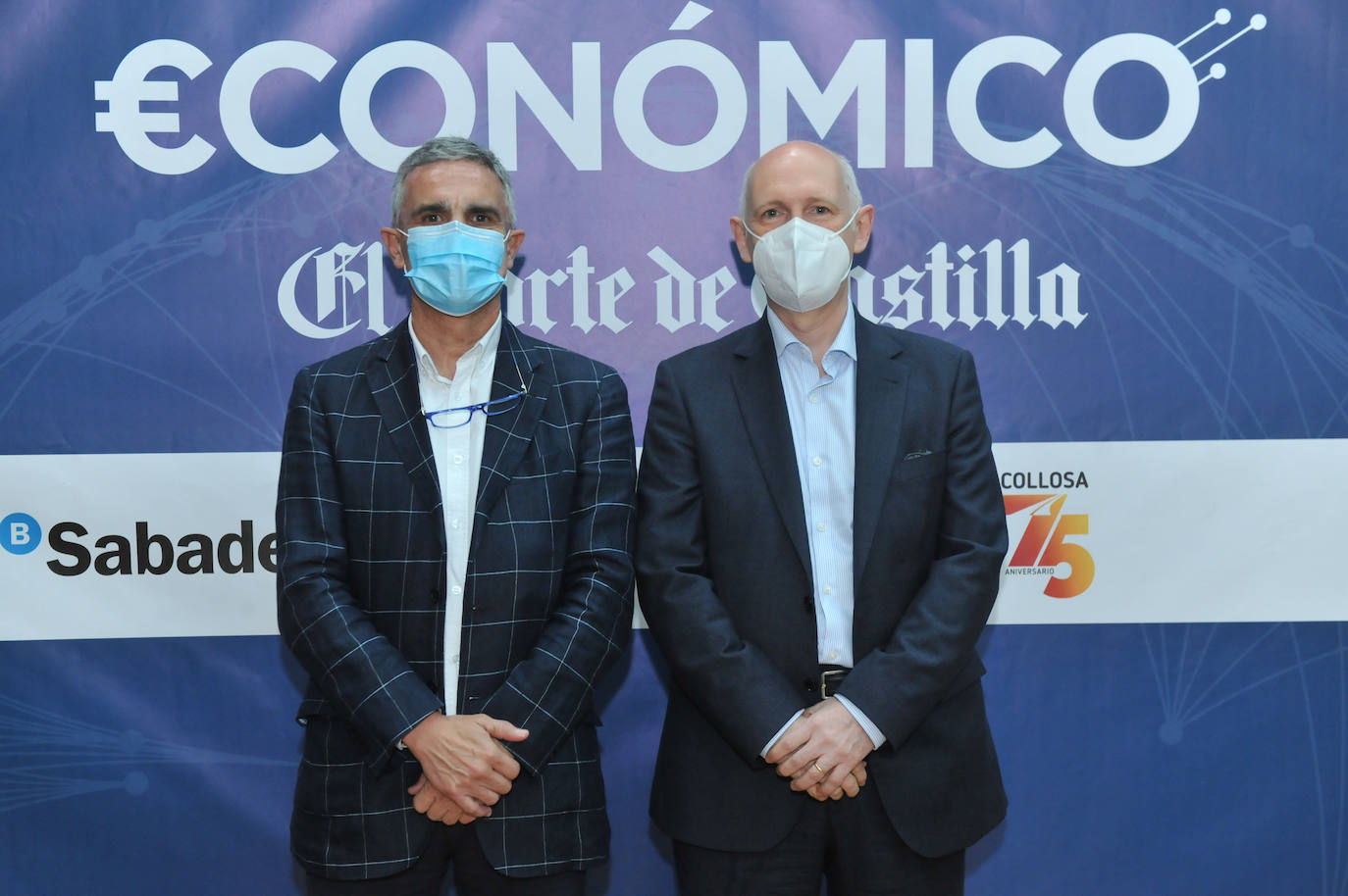 Pedro Berbel (CEU) y Alberto Palomino (Ayuntamiento de Valladolid).