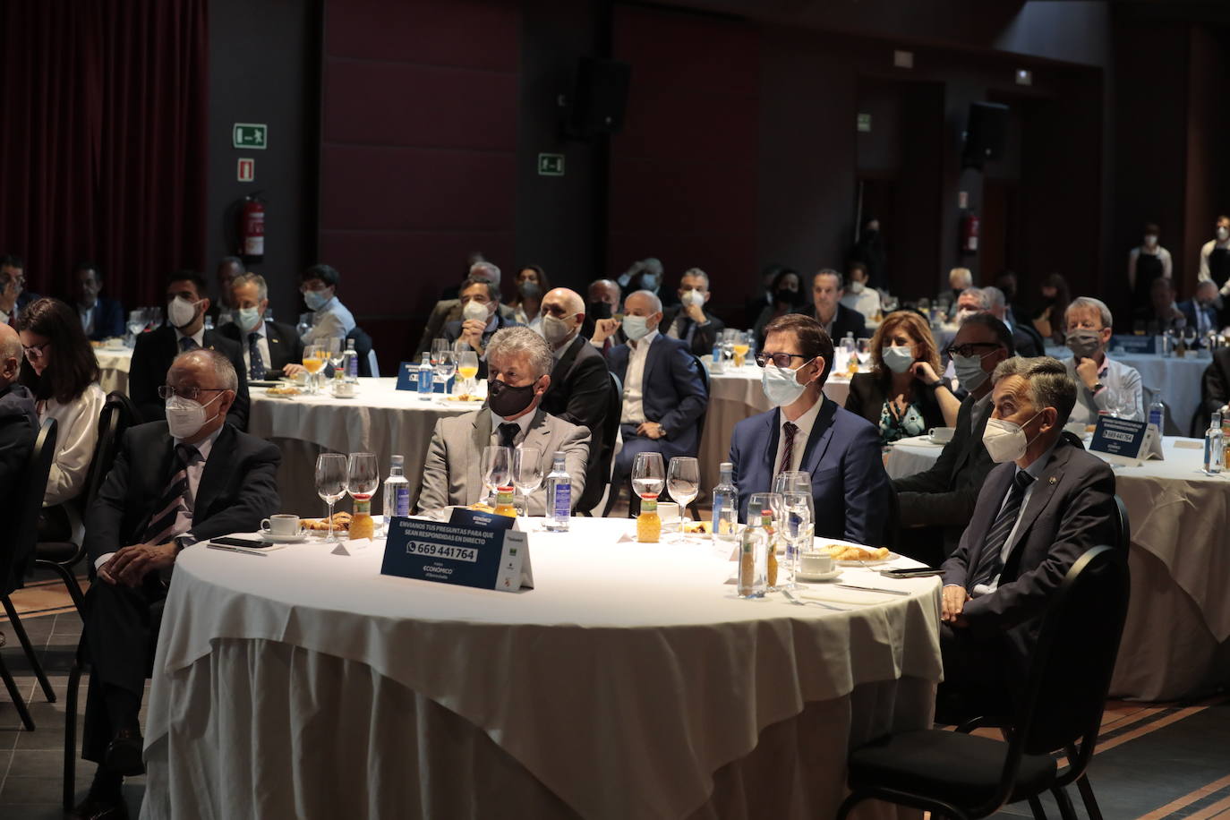 El exfutbolista, exentrenador y actual comentarista y empresario Jorge Valdano, en el Foro Económico de El Norte de Castilla.