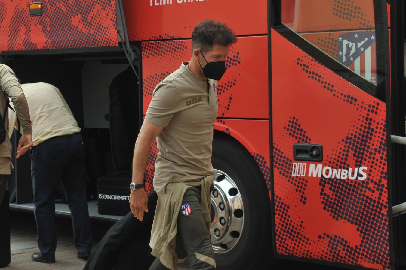 Fotos: El Atlético de Madrid llega a Valladolid