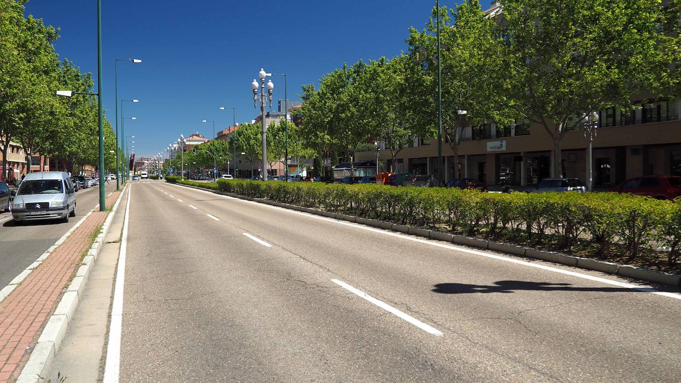 Este barrio sirve de conexión entre el paseo Zorrilla y el distrito de Covaresa