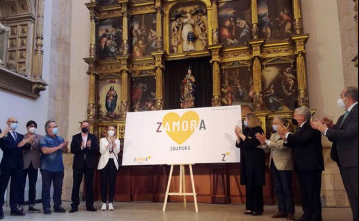 Presentación de la marca 'Zamora enamora'. 