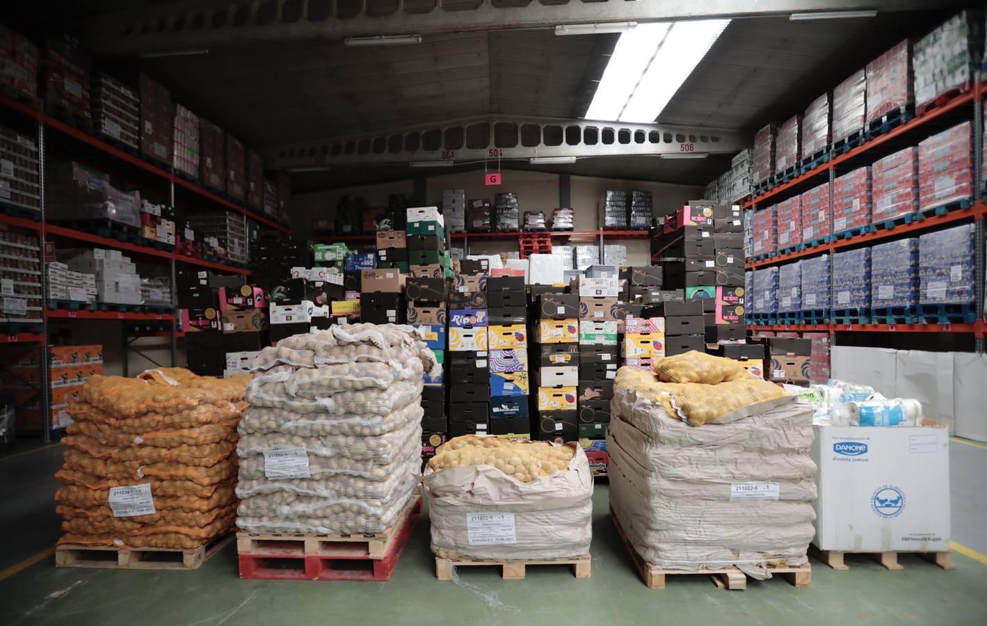 Fotos: El Banco de Alimentos de Valladolid lanza una campaña para llenar sus despensas