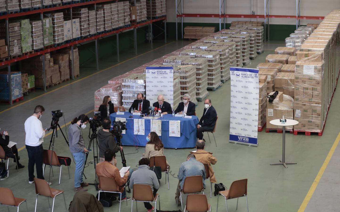 Fotos: El Banco de Alimentos de Valladolid lanza una campaña para llenar sus despensas