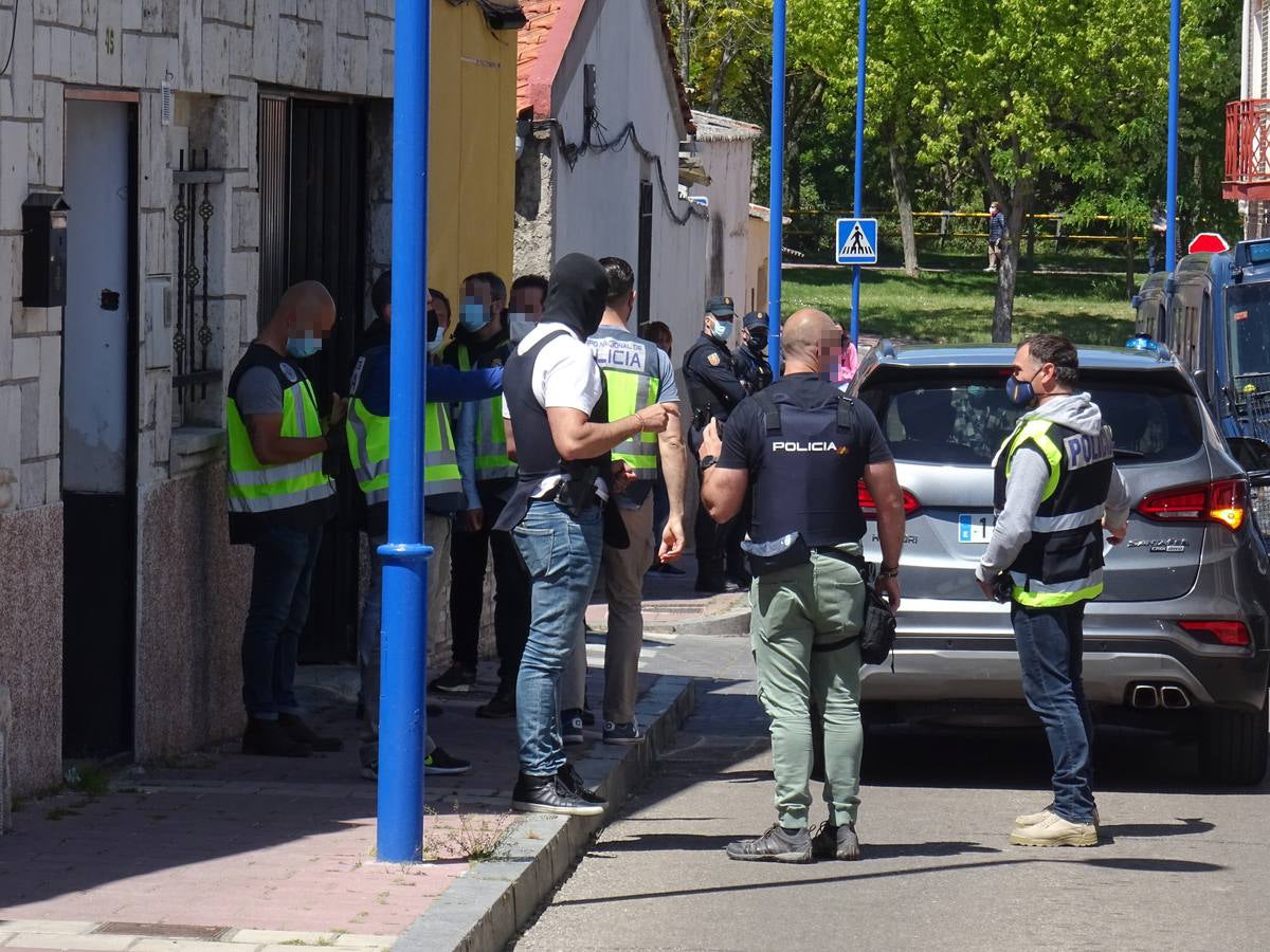 Fotos: Redada en Valladolid contra el tráfico de drogas y la prostitución