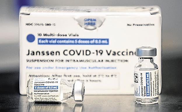 Dosis de la vacuna de Janssen. 