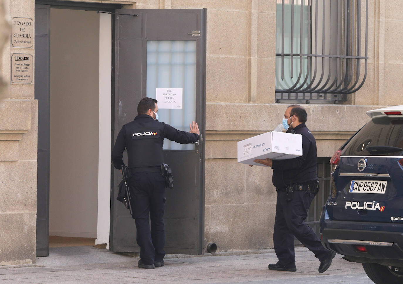 Fotos: Declaran en Palencia los detenidos en la redada de prostitución y drogas