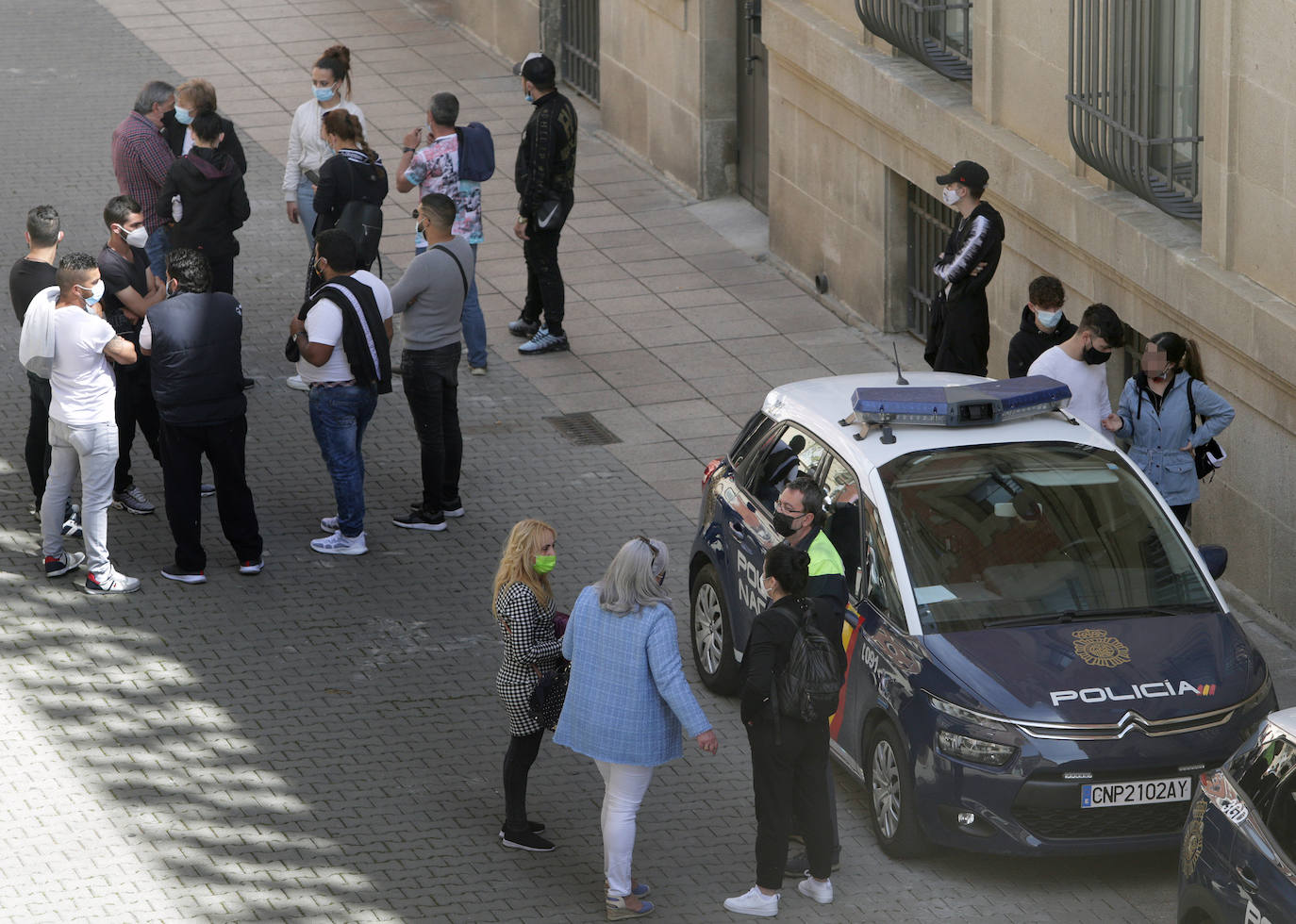 Fotos: Declaran en Palencia los detenidos en la redada de prostitución y drogas