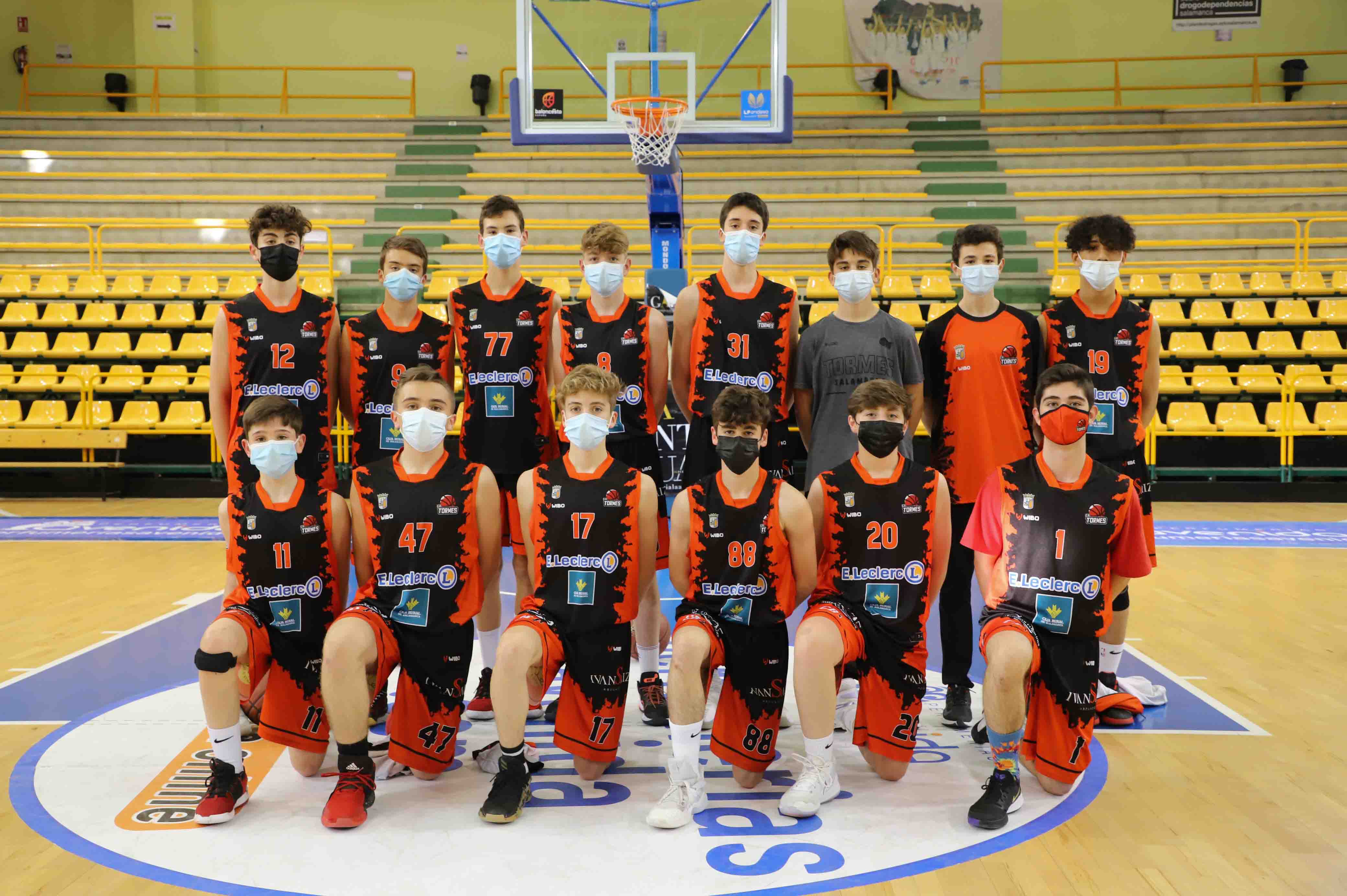 Final a cuatro masculina infantil E. Leclerc - Iveco Valladolid (65-53)