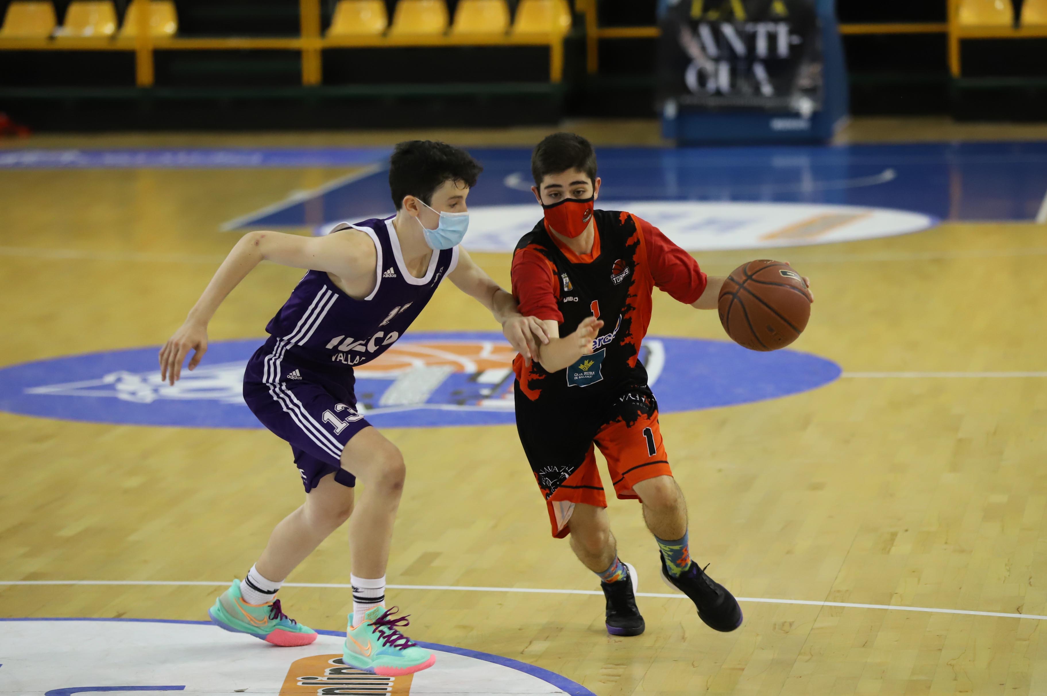 Final a cuatro masculina infantil E. Leclerc - Iveco Valladolid (65-53)