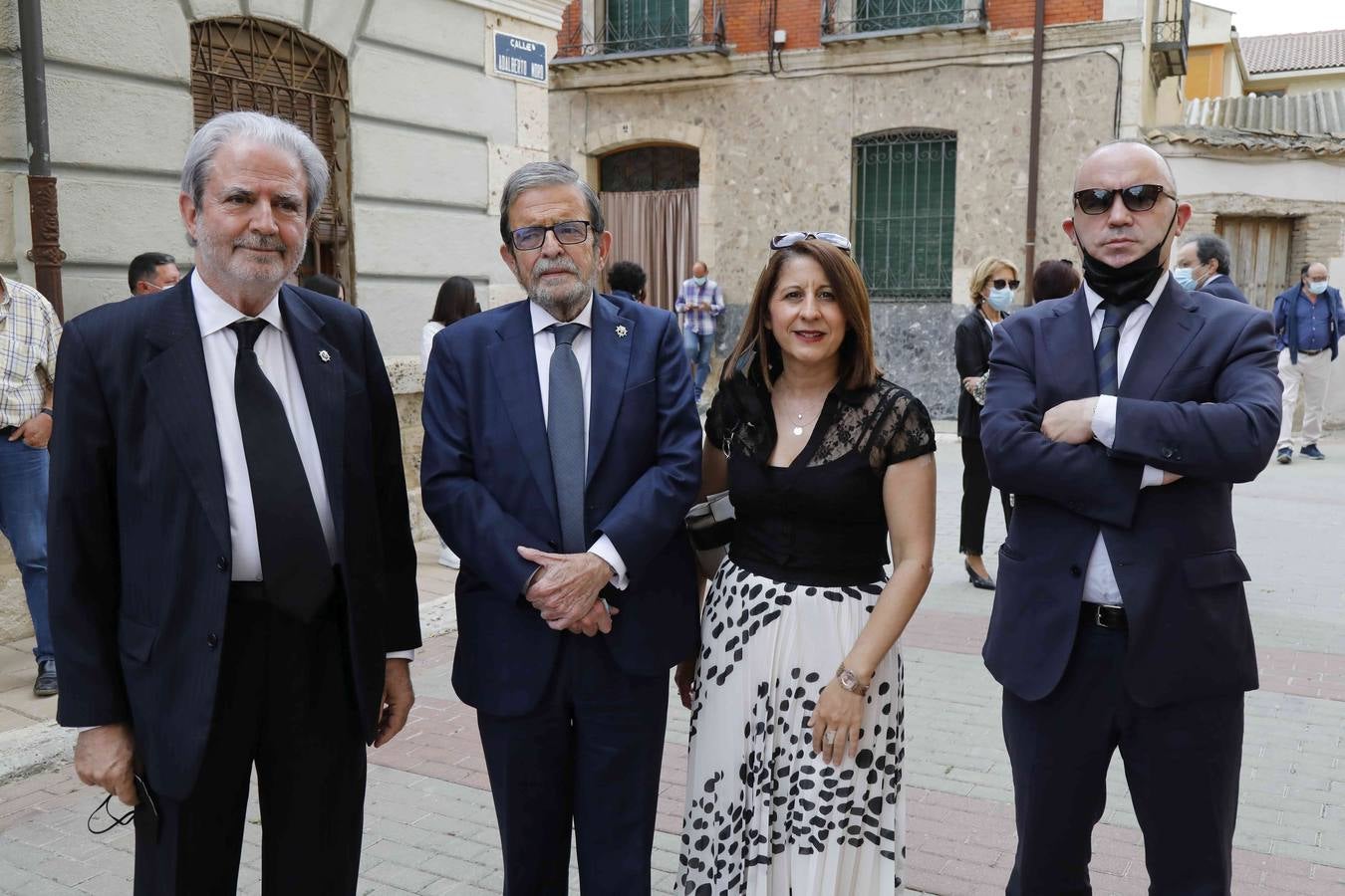 Los abogados: José María Mohedano, Juan Manuel Fernández, Rocío Fernández y Javier Moreno. 