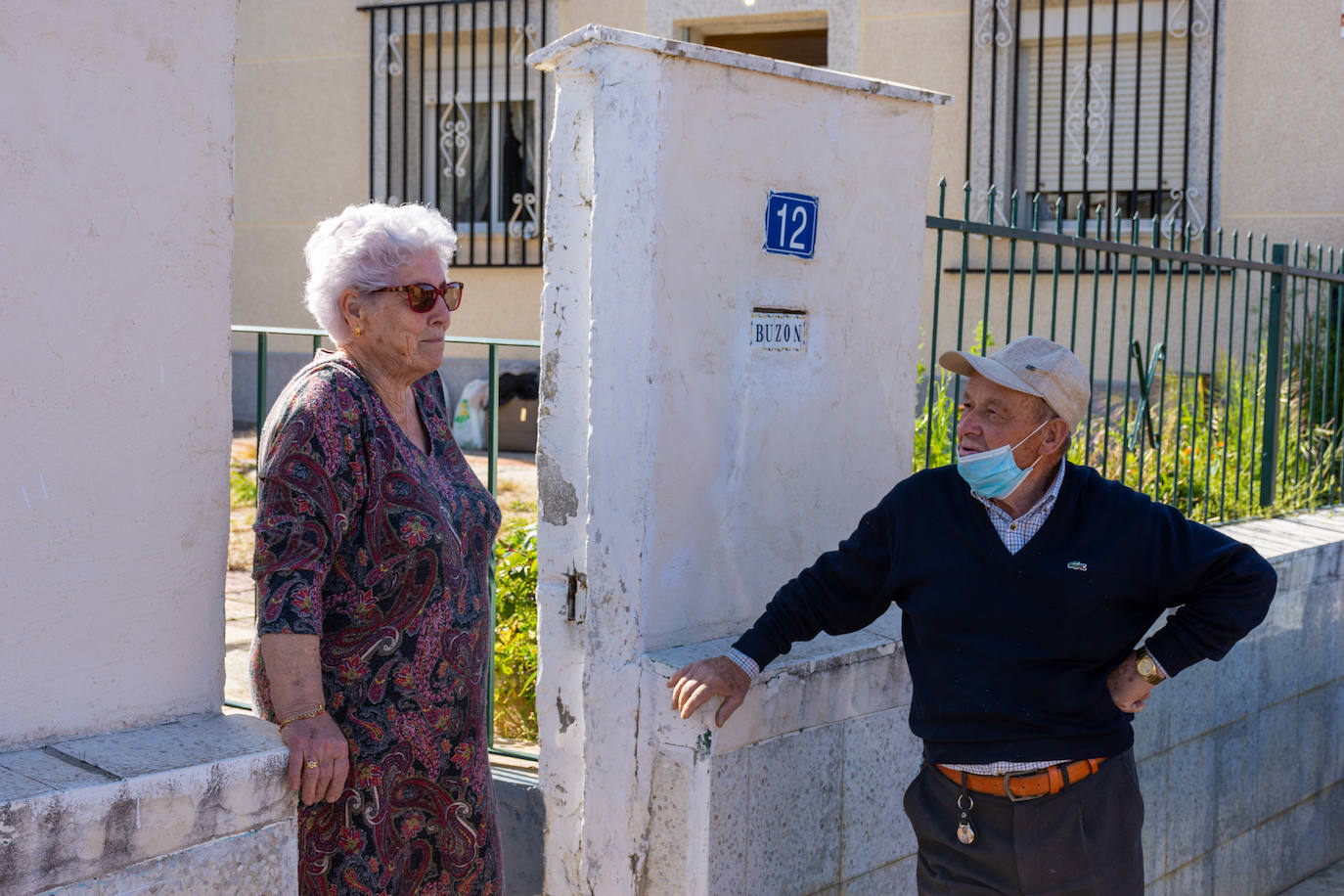 Celestino de las Heras y Seve Portillo, recién llegados de Alicante. 