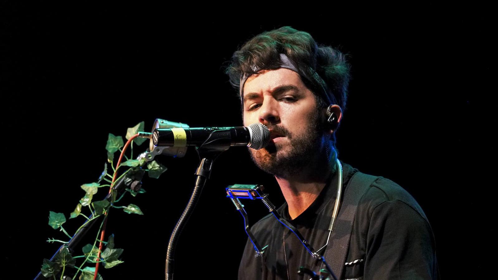 Siloé durante su concierto en el Teatro Zorrilla.