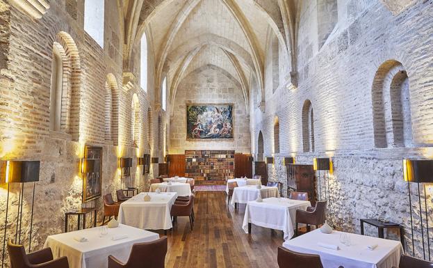 La sala del restaurante Refectorio. 