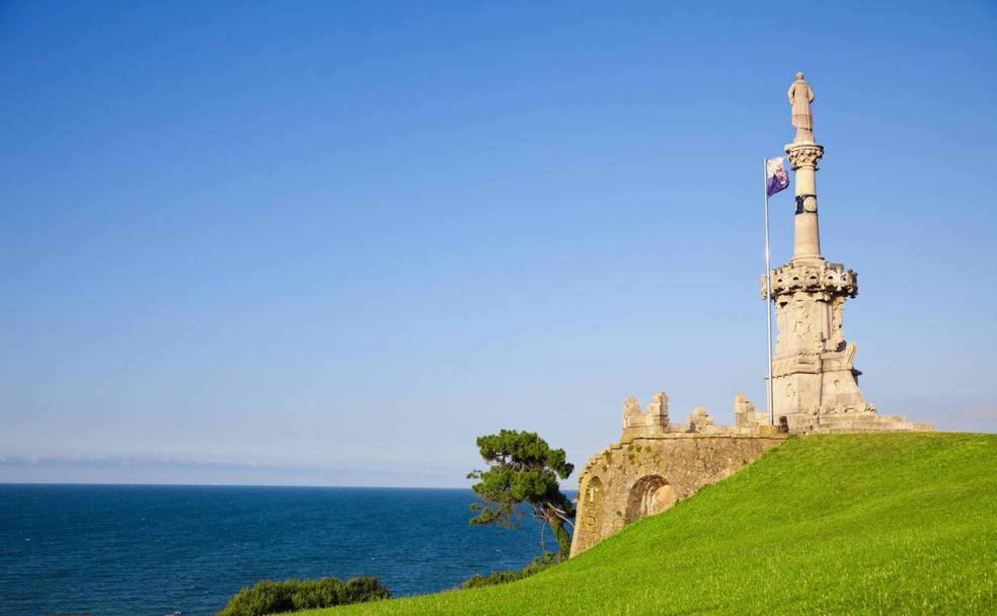 Vista de Comillas, en Cantabria. 