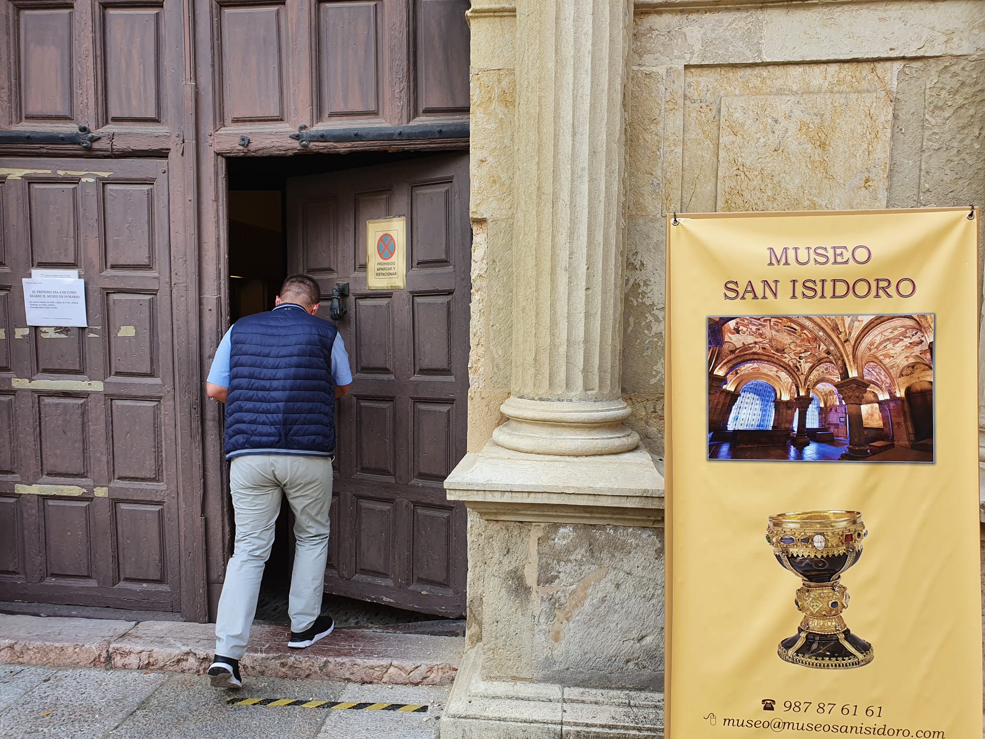 Los tesoros de la ciudad vuelven a la vista de los leoneses y turistas