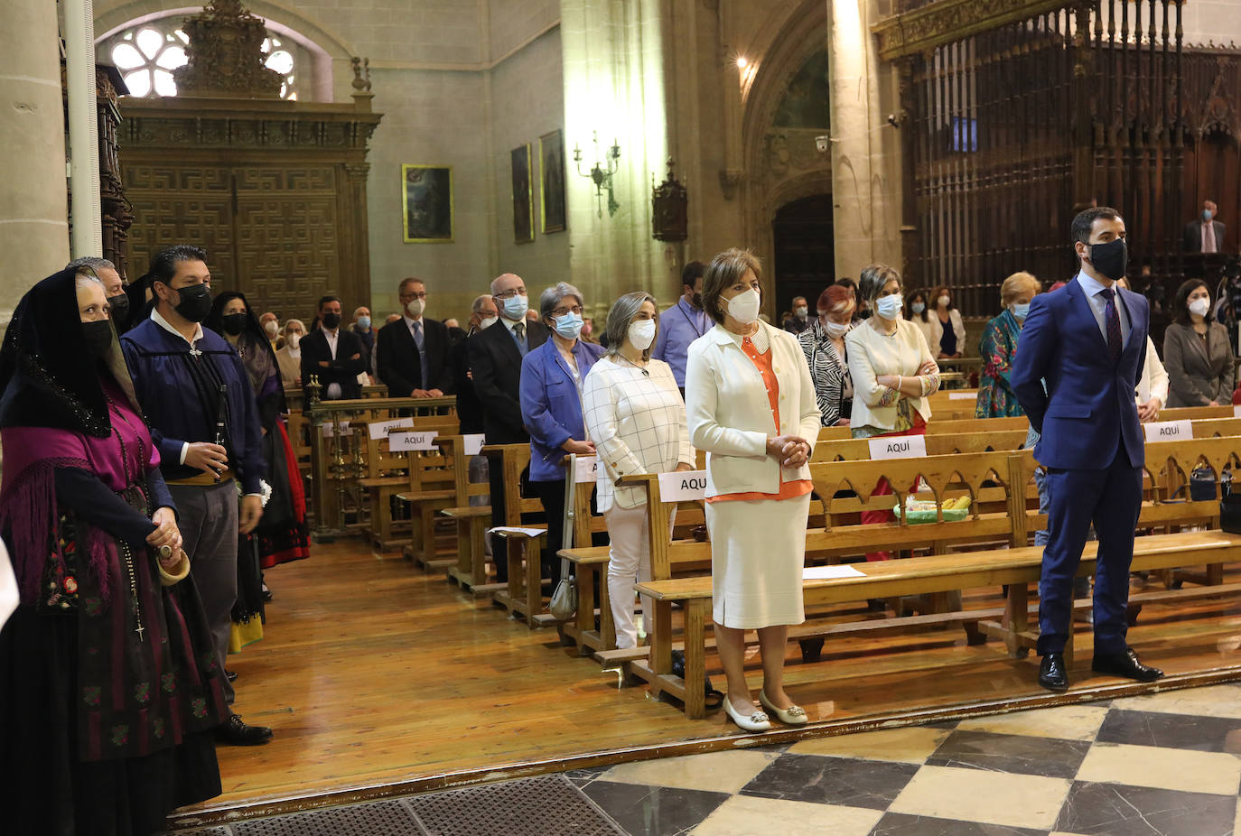 La eucaristía oficiada por el Nuncio del Papa y el obispo de Palencia se pudo ver desde cualquier punto del mundo.