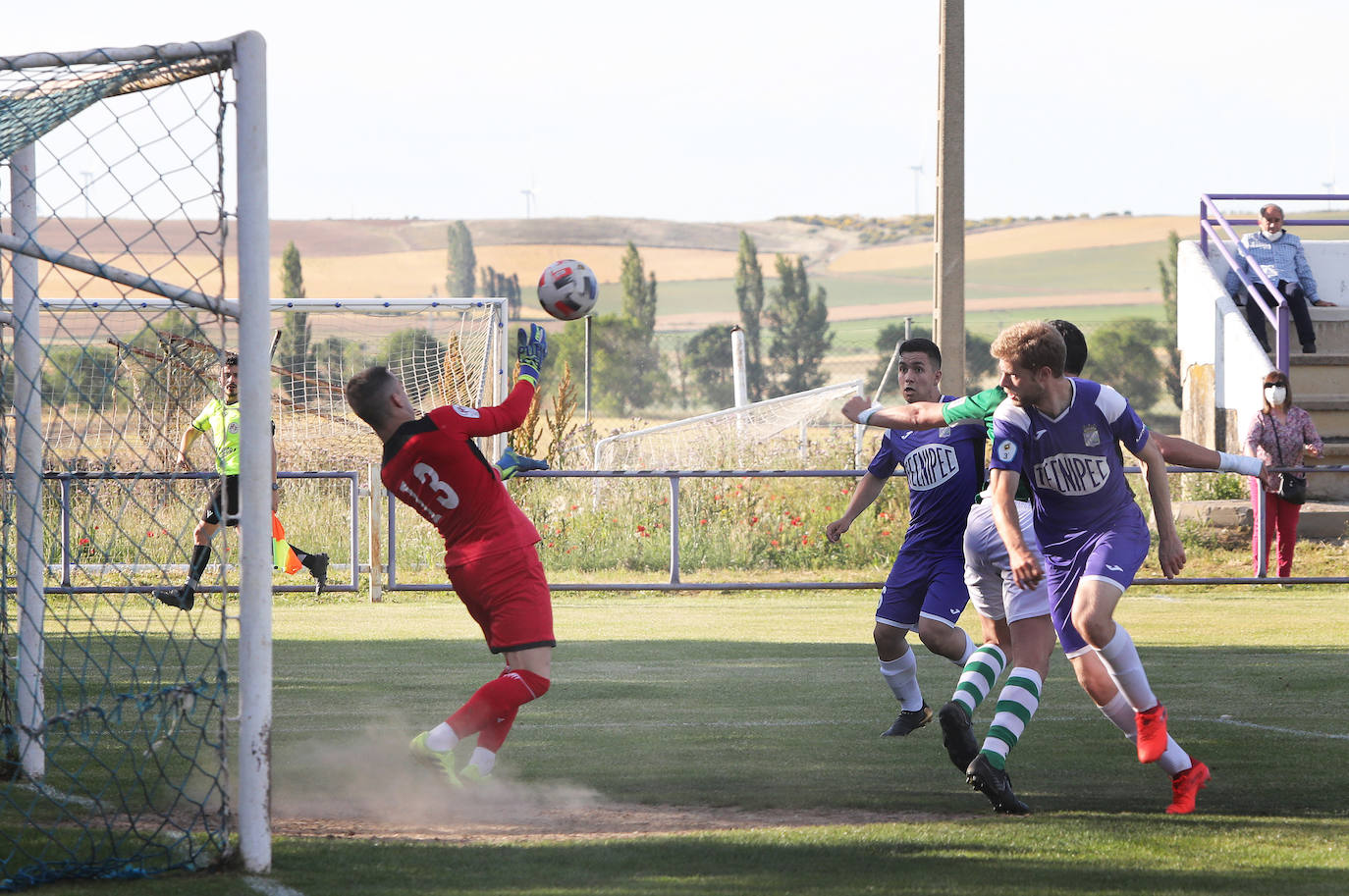 Los jugadores de Edu Narganes no pudieron dar la vuelta al marcador.