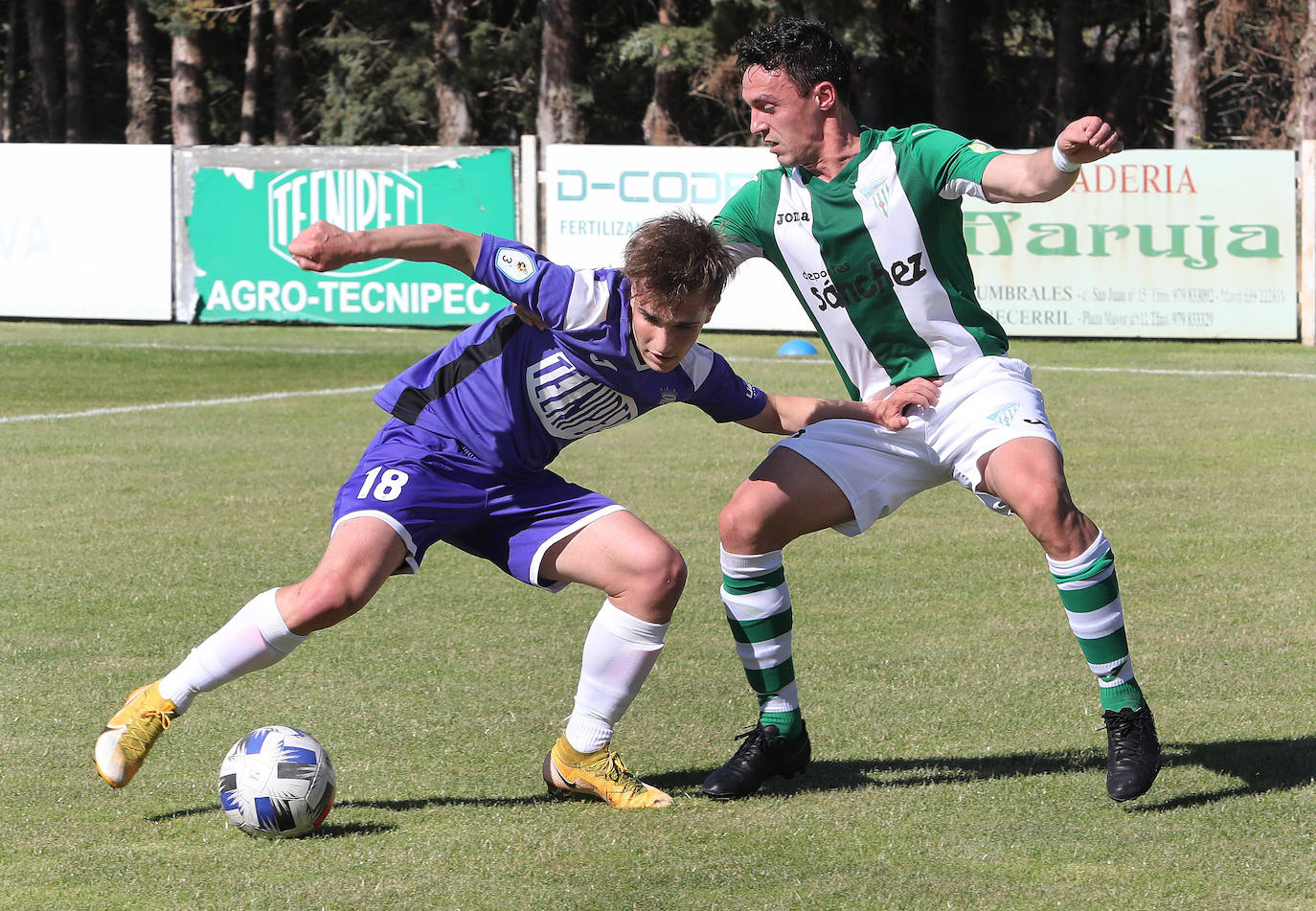 Los jugadores de Edu Narganes no pudieron dar la vuelta al marcador.