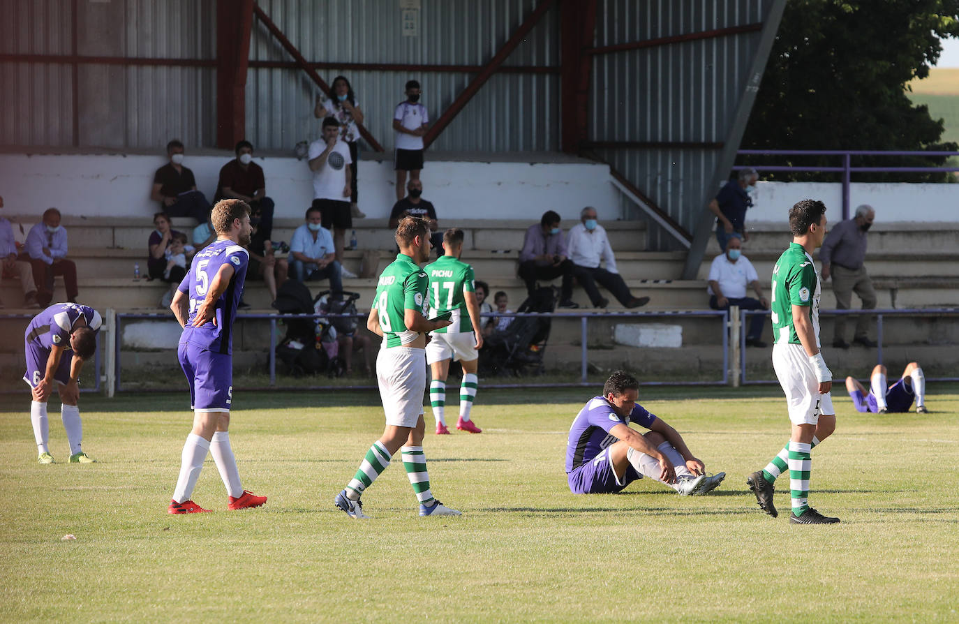 Los jugadores de Edu Narganes no pudieron dar la vuelta al marcador.