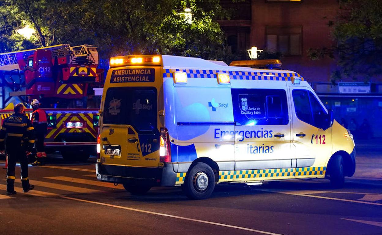 Herido grave un motorista tras sufrir una caída en Salamanca capital