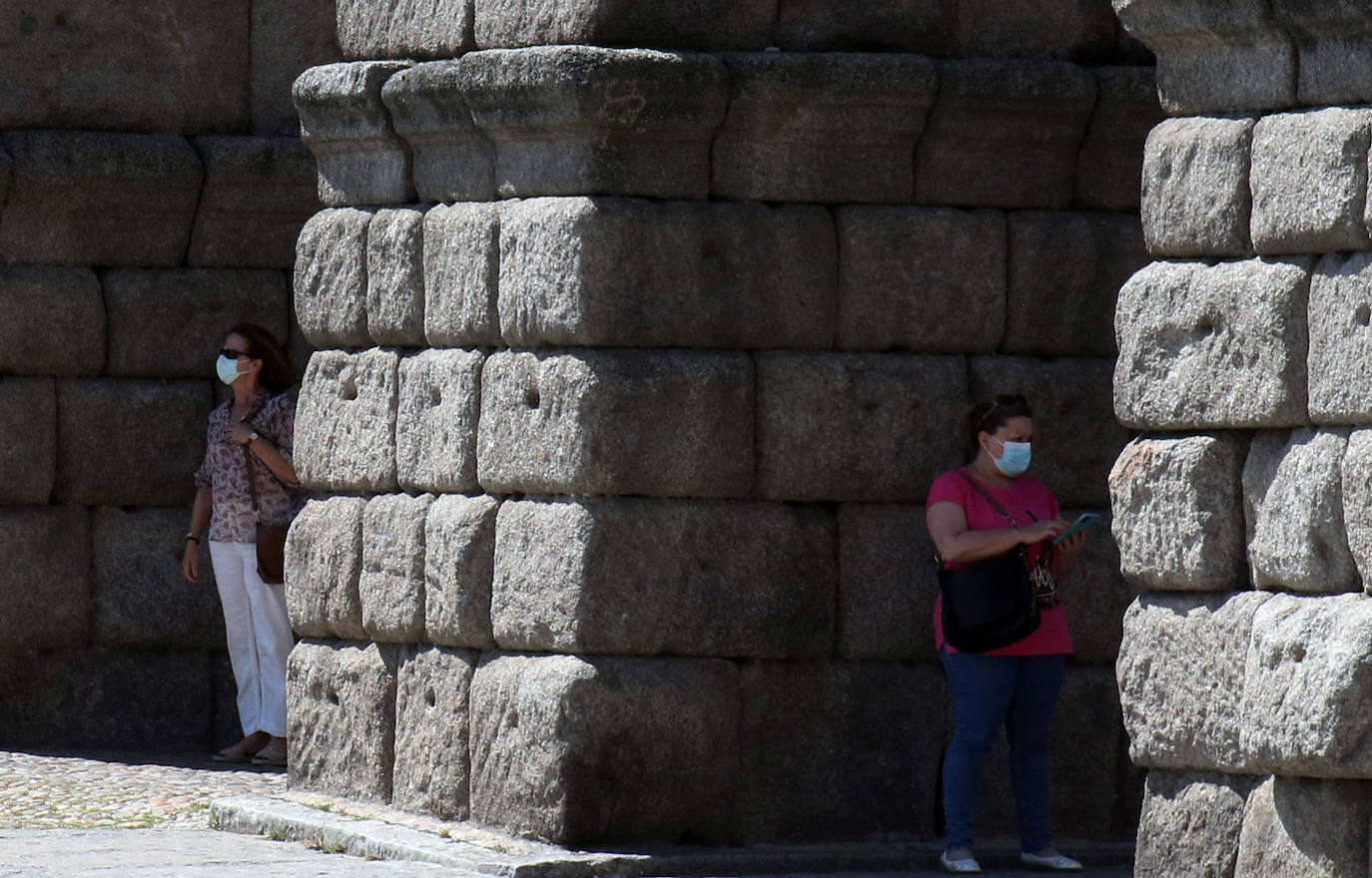 Jornada de intenso calor en Segovia y provincia 