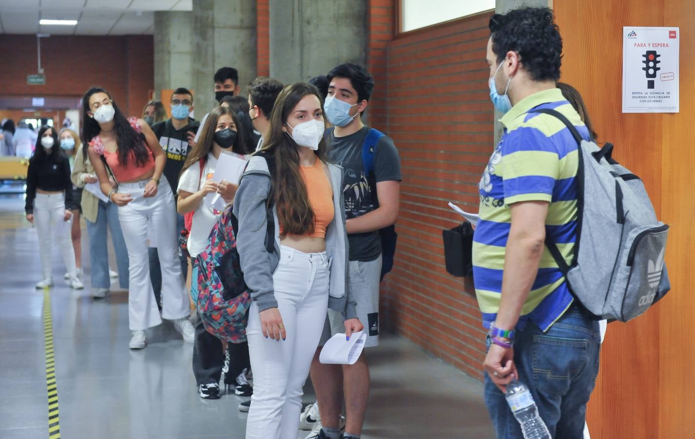 Fotos: Comienzan las pruebas de la EBAU en Valladolid