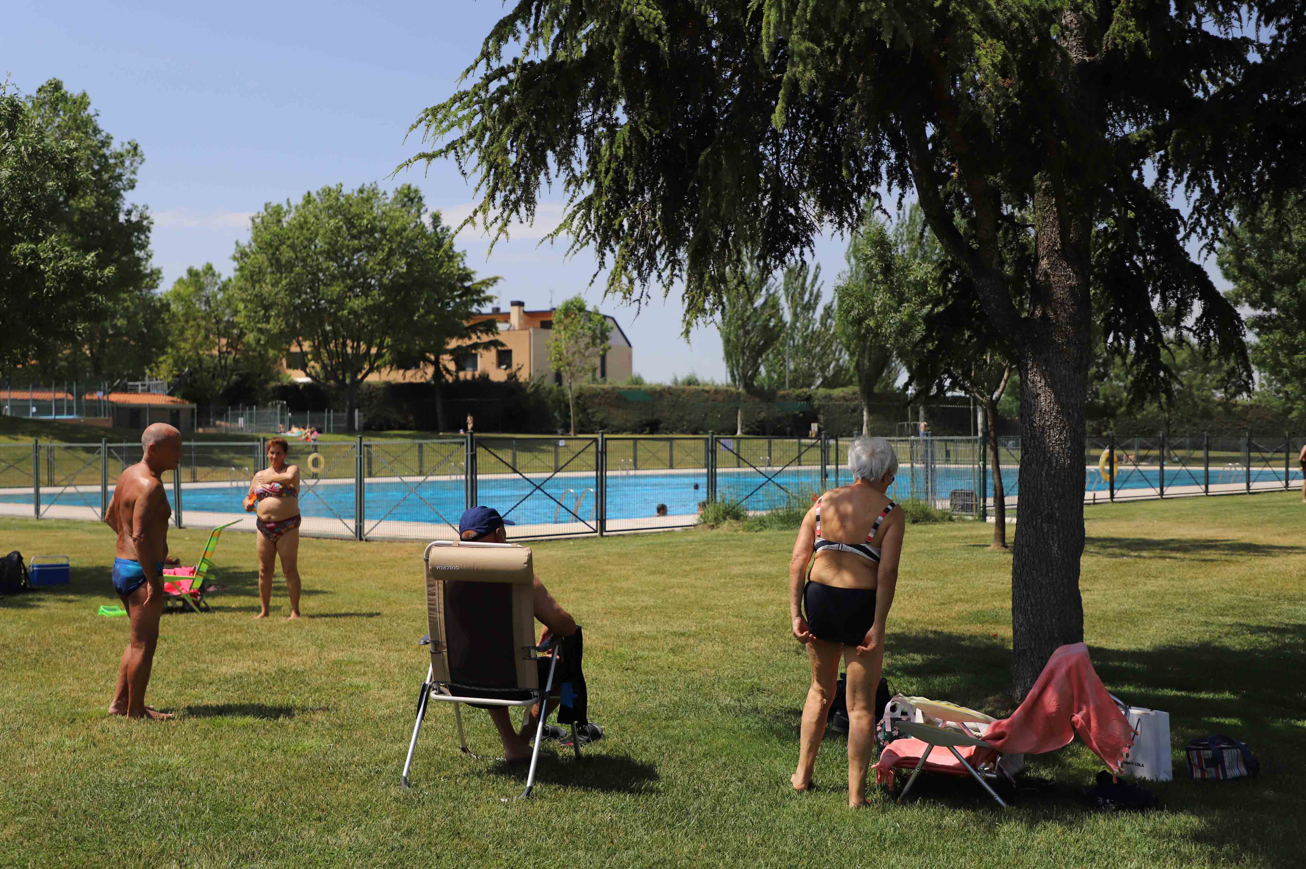 Primer día de piscinas