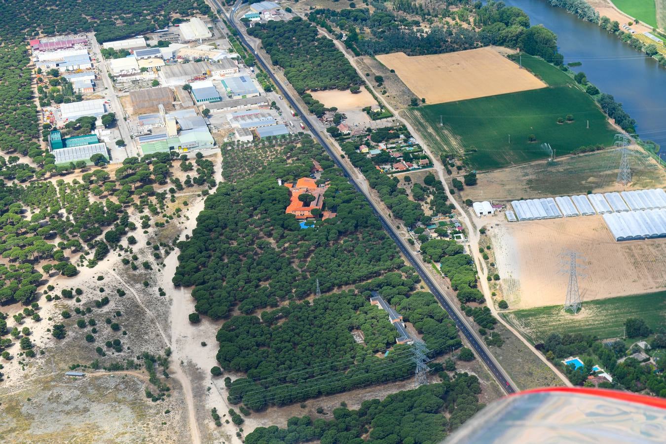 Fotos: Simancas y Tordesillas a vista de pájaro