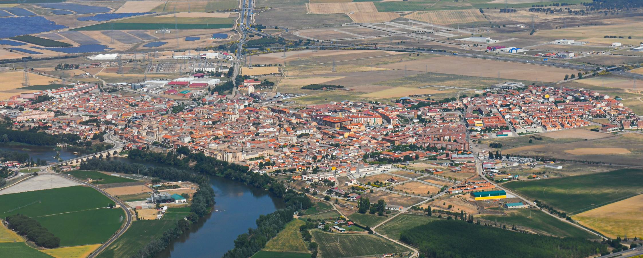 Fotos: Simancas y Tordesillas a vista de pájaro