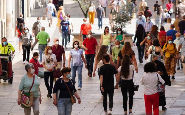 La incidencia de la covid cae cerca de 19 puntos en una semana, y Soria y Salamanca mantienen niveles de riesgo bajo