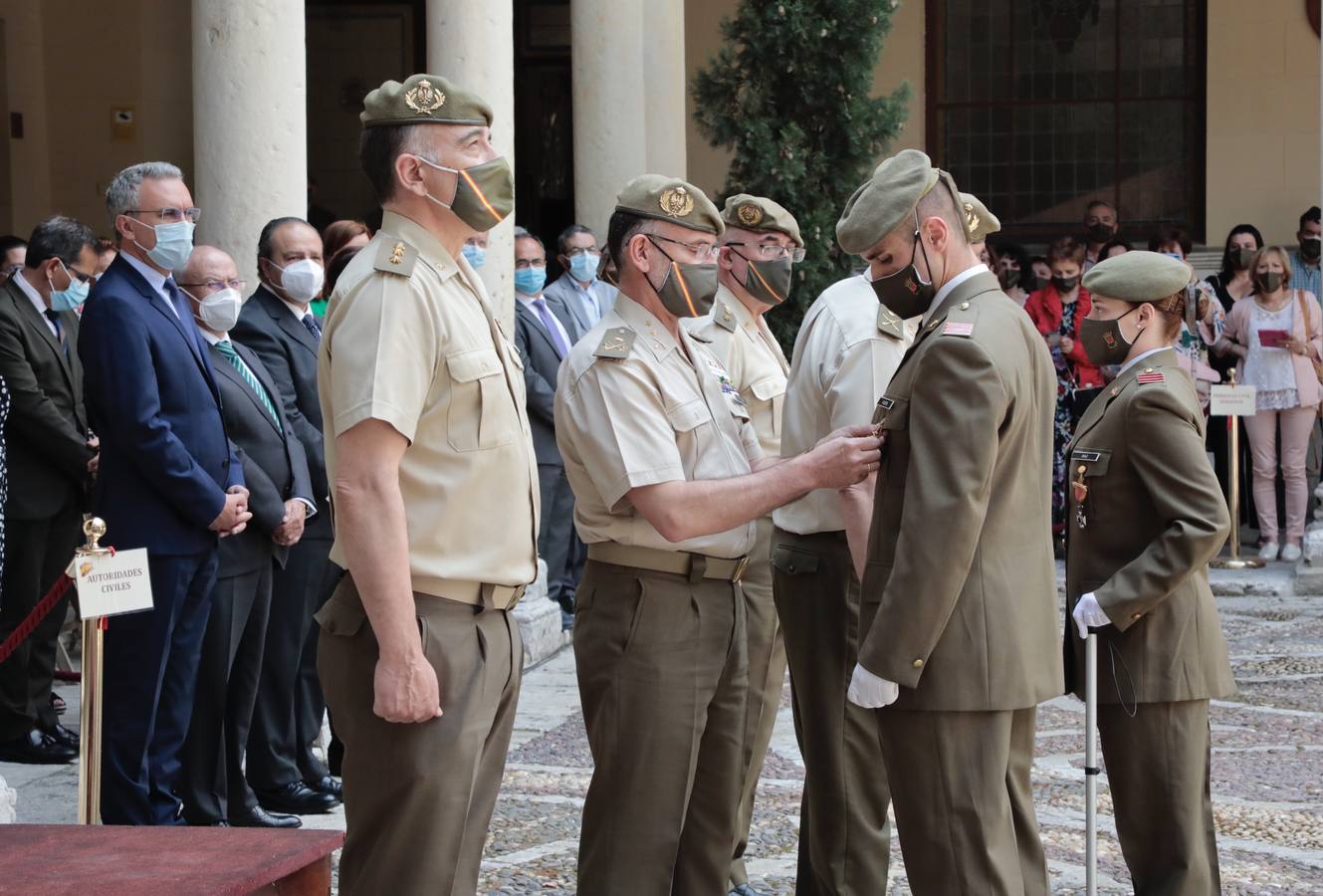 Fotos: Despedida al general José Rivas Moriana en el Palacio Real de Valladolid