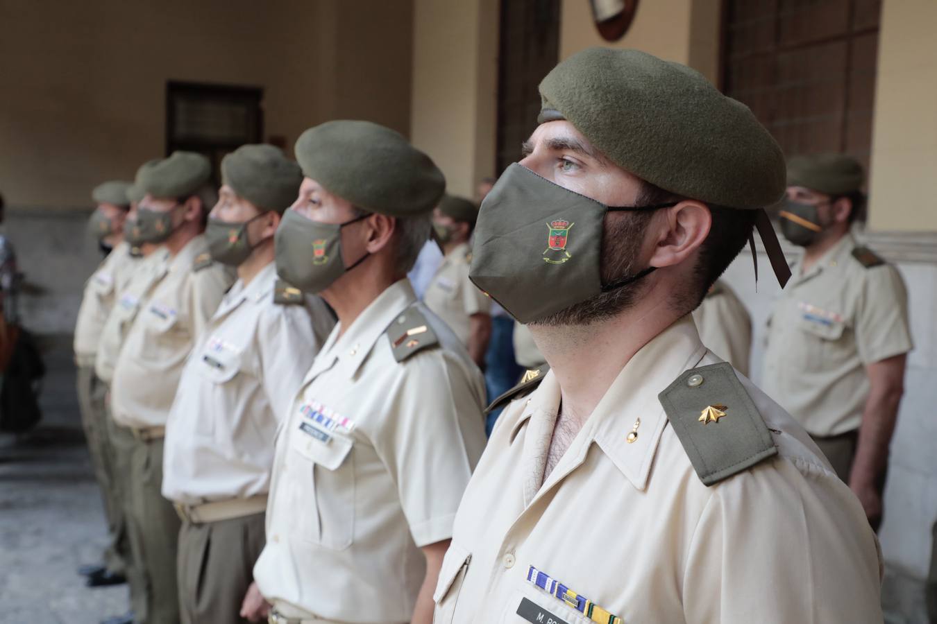 Fotos: Despedida al general José Rivas Moriana en el Palacio Real de Valladolid