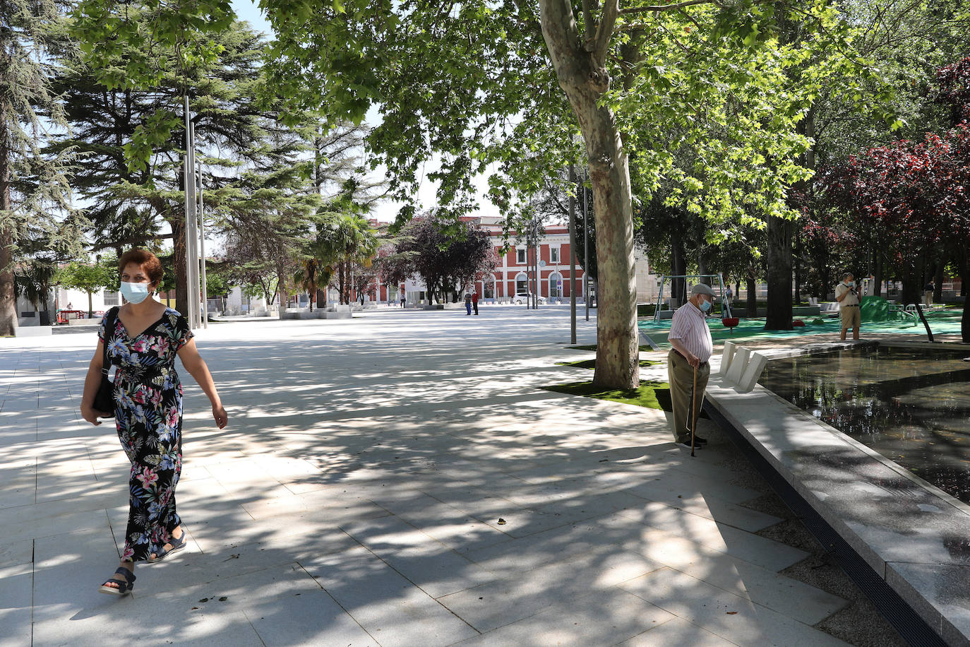 Fotos: Los Jardinillos lucen una imagen renovada al llegar a Palencia