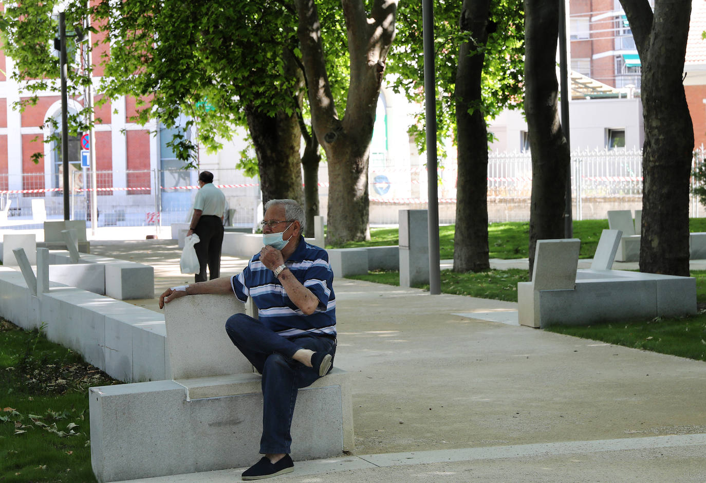 Fotos: Los Jardinillos lucen una imagen renovada al llegar a Palencia