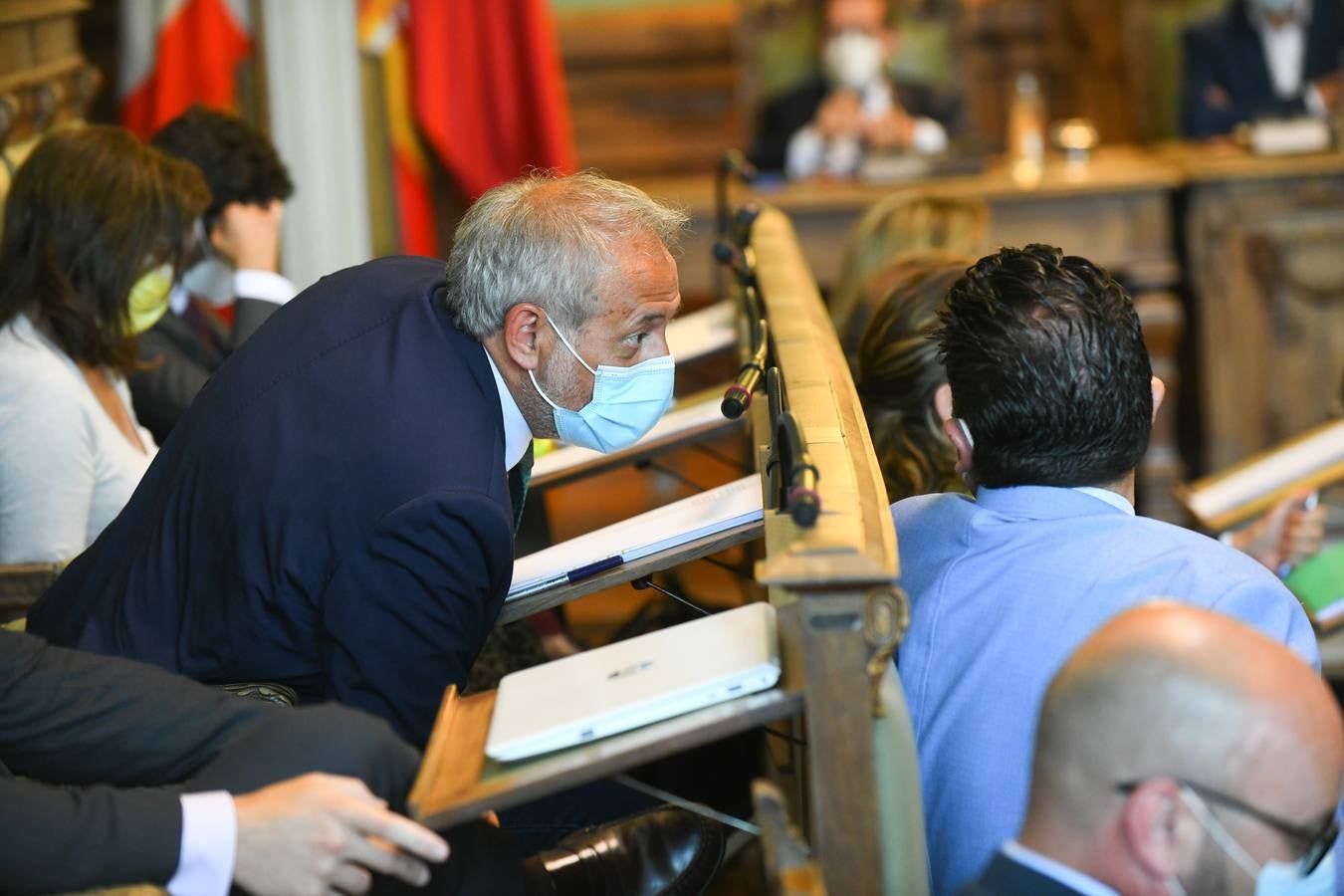 Fotos: Pleno en el Ayuntamiento de Valladolid