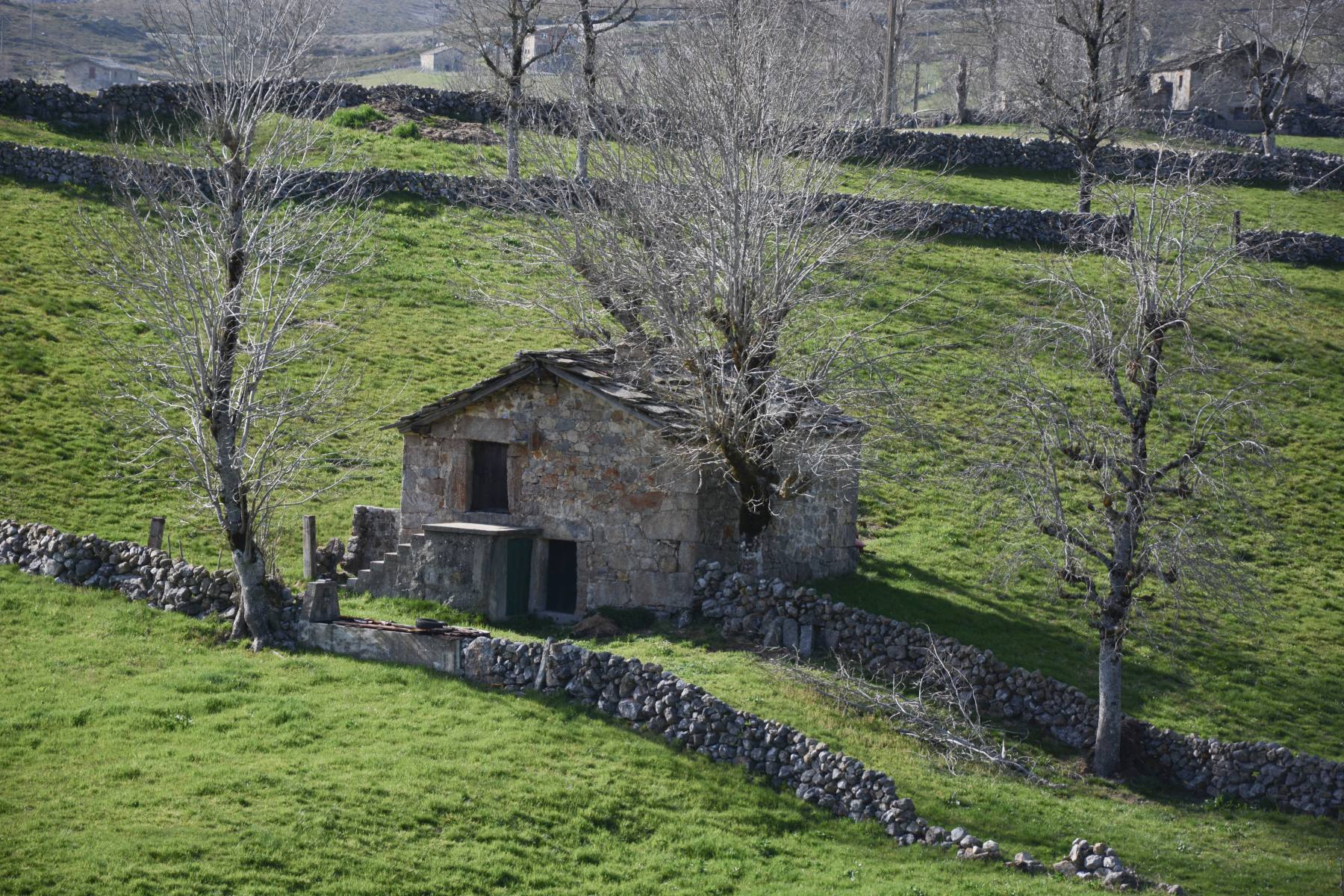 LAs cabañas pasiegas han estado en uso durante siglos. 