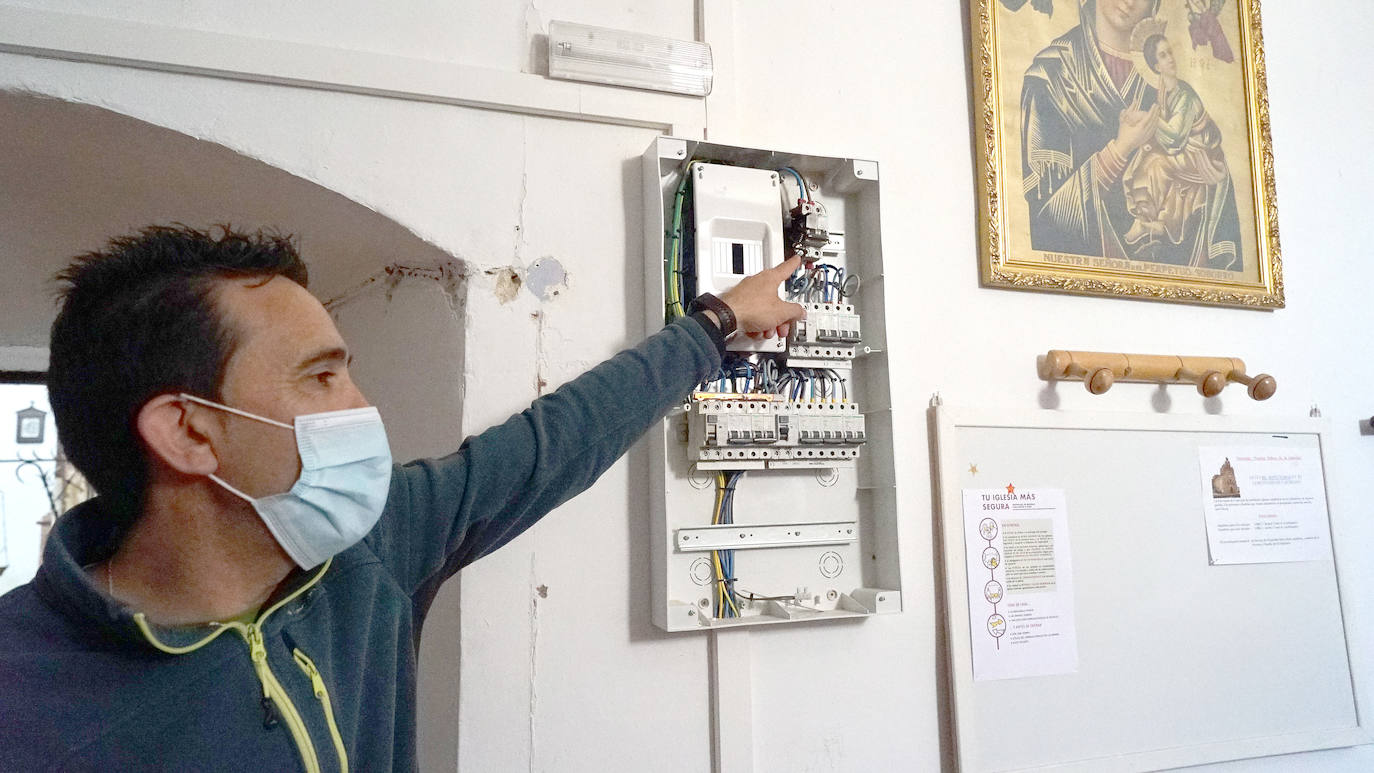 Fotos: Daños en la iglesia de Castrejón de Trabancos