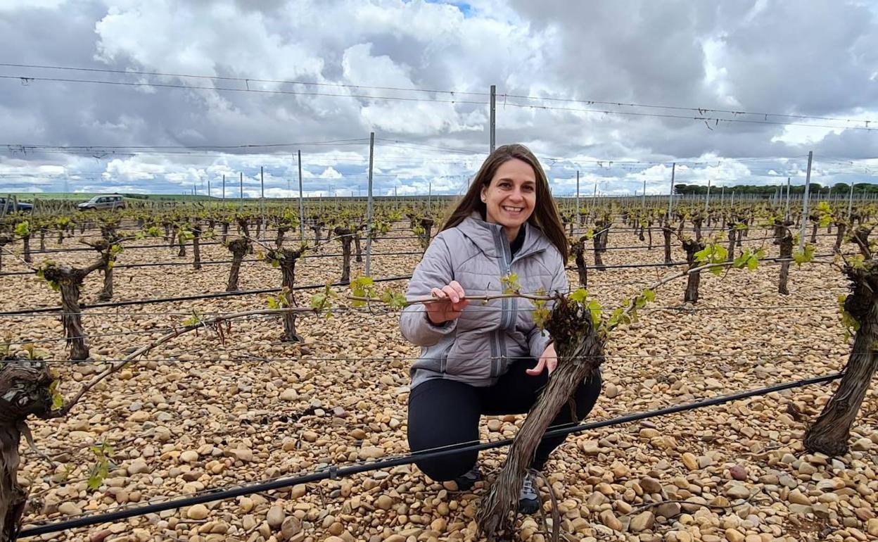 Ana Martín, respinsable de Viticultura de Palacio de Bornos. 