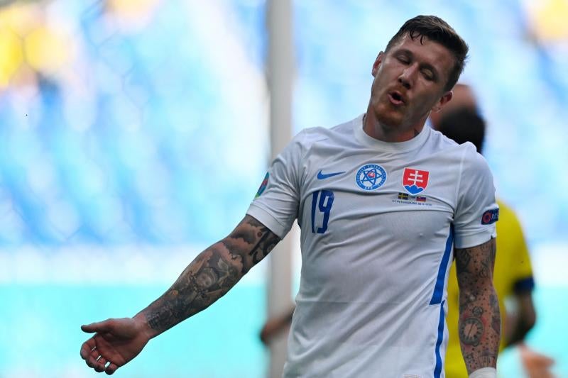 Fotos: Suecia-Eslovaquia, en imágenes