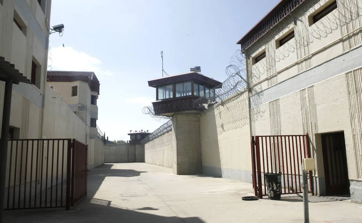 Patio del Centro Penitenciario de Villanubla.