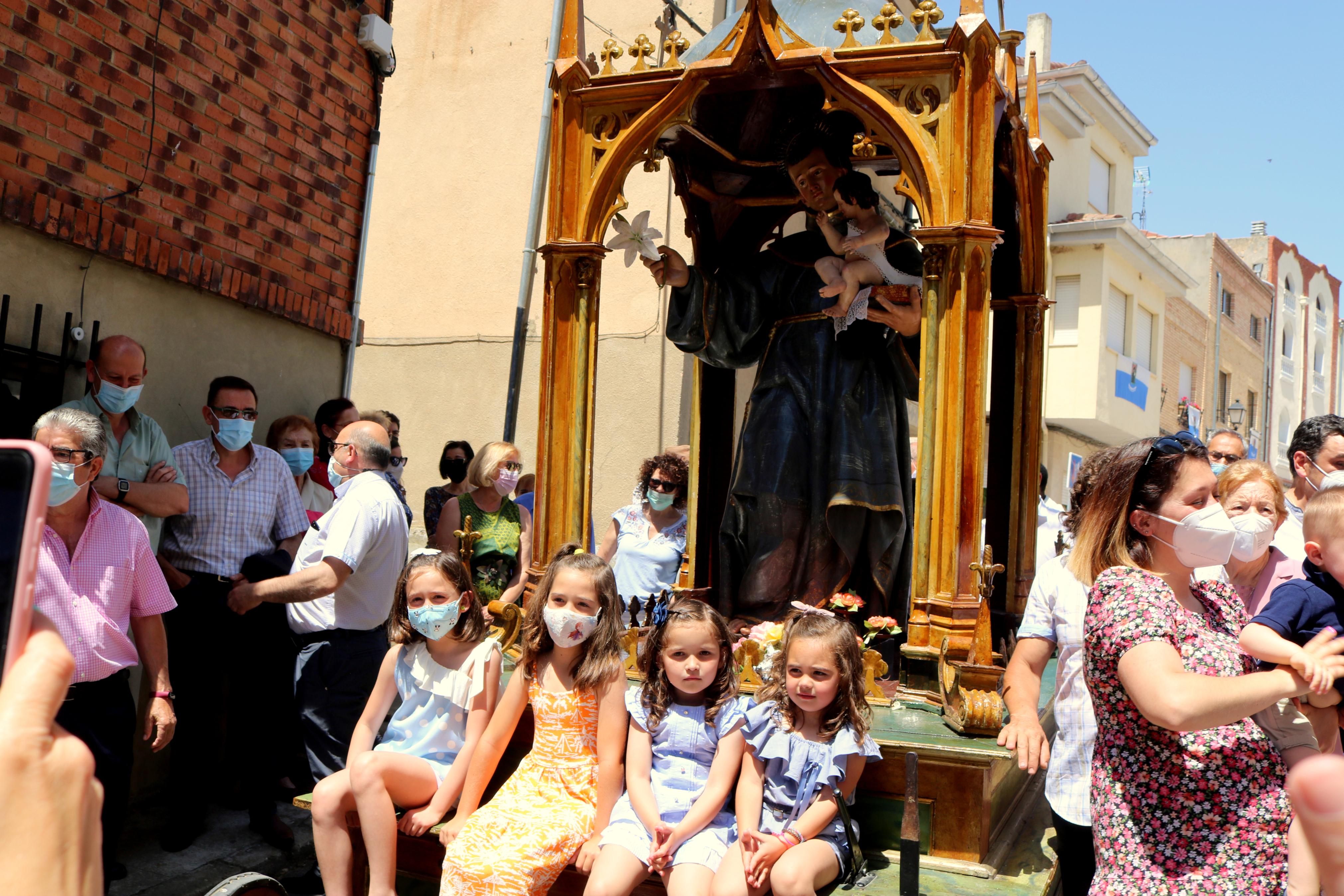 Castrillo de Don Juan celebró sus Fiestas Patronales en honor a San Antonio de Padua