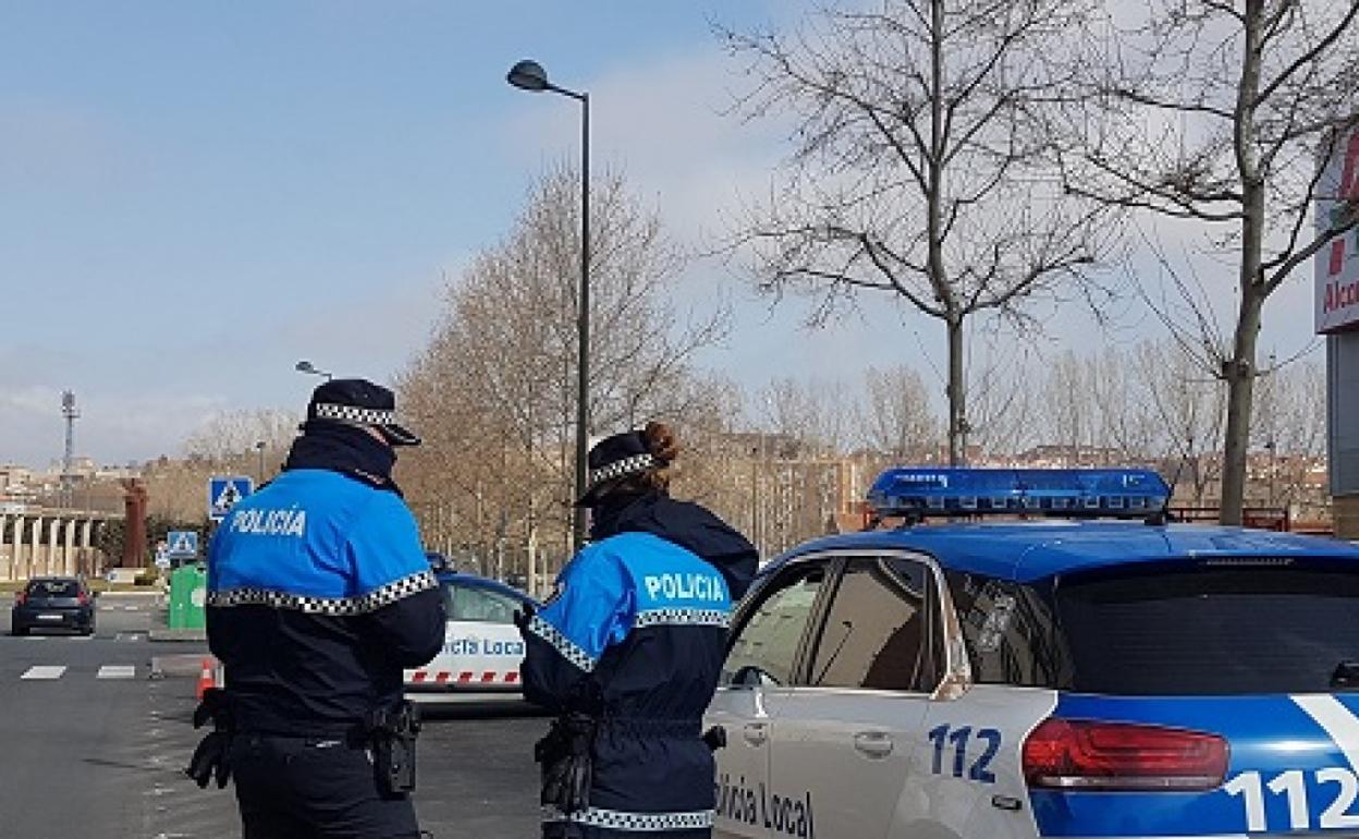 Patrulla de la Policía Local de Ávila