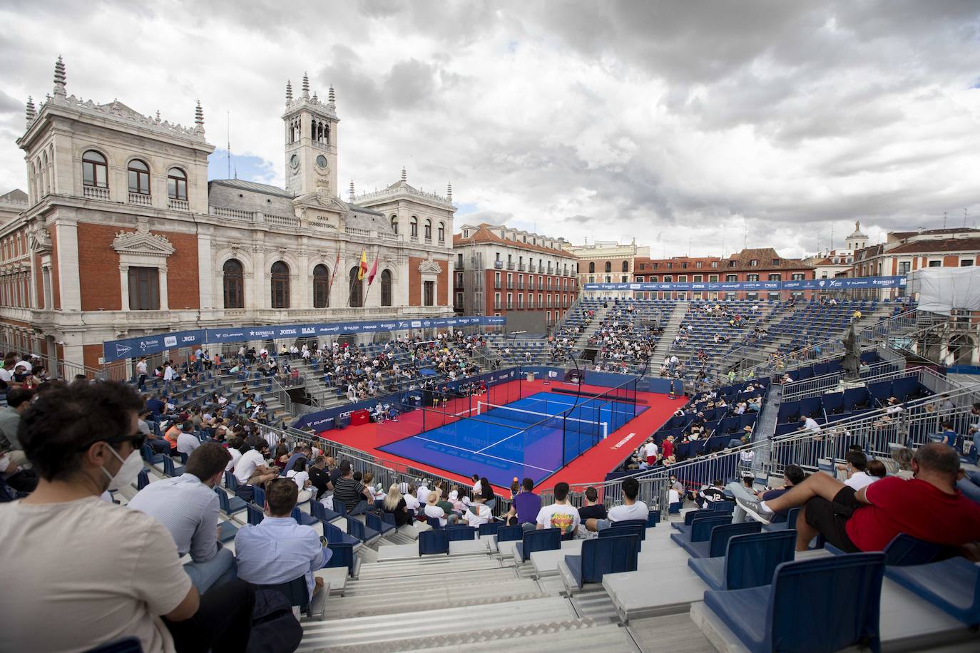 Partido entre Arturo Coello y Miguel Lamperti contra Jon Sanz y Christian Fuster.
