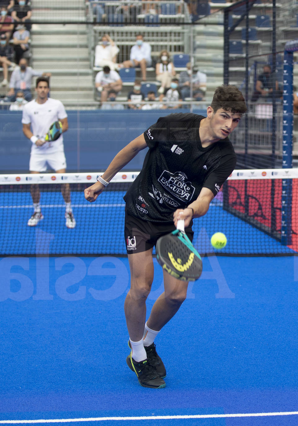 Partido entre Arturo Coello y Miguel Lamperti contra Jon Sanz y Christian Fuster.